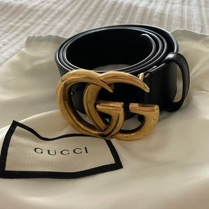 Gucci Marmont belt size 80 Authentic